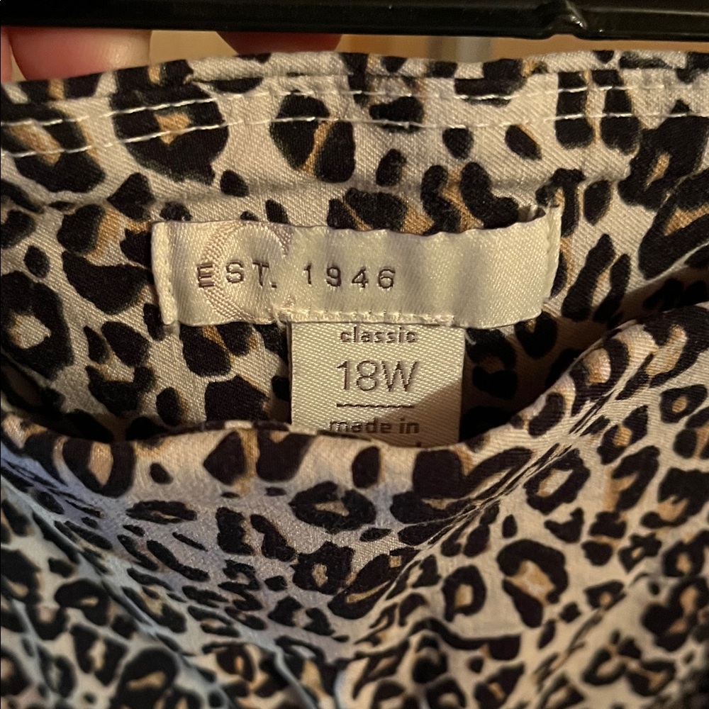 Leopard Print Women's Capris - Picture 2 of 5